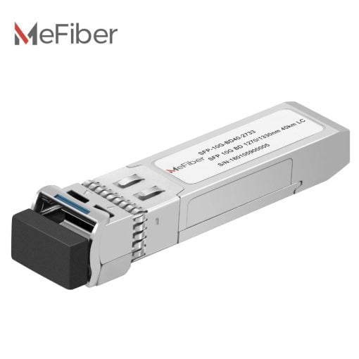 Cisco SFP-10G-BX40U Compatible 10GBASE-BX40-U BiDi SFP+ 1270nm-TX/1330nm-RX 40km DOM Simplex LC SMF Transceiver Module